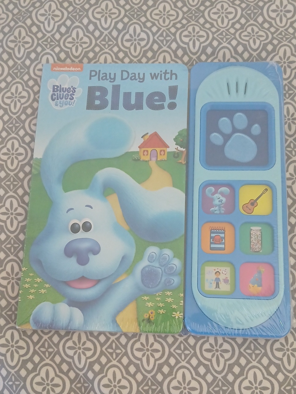 Nickelodeon Blue's Clues & You! Light Blue Sound Book with Blue Character